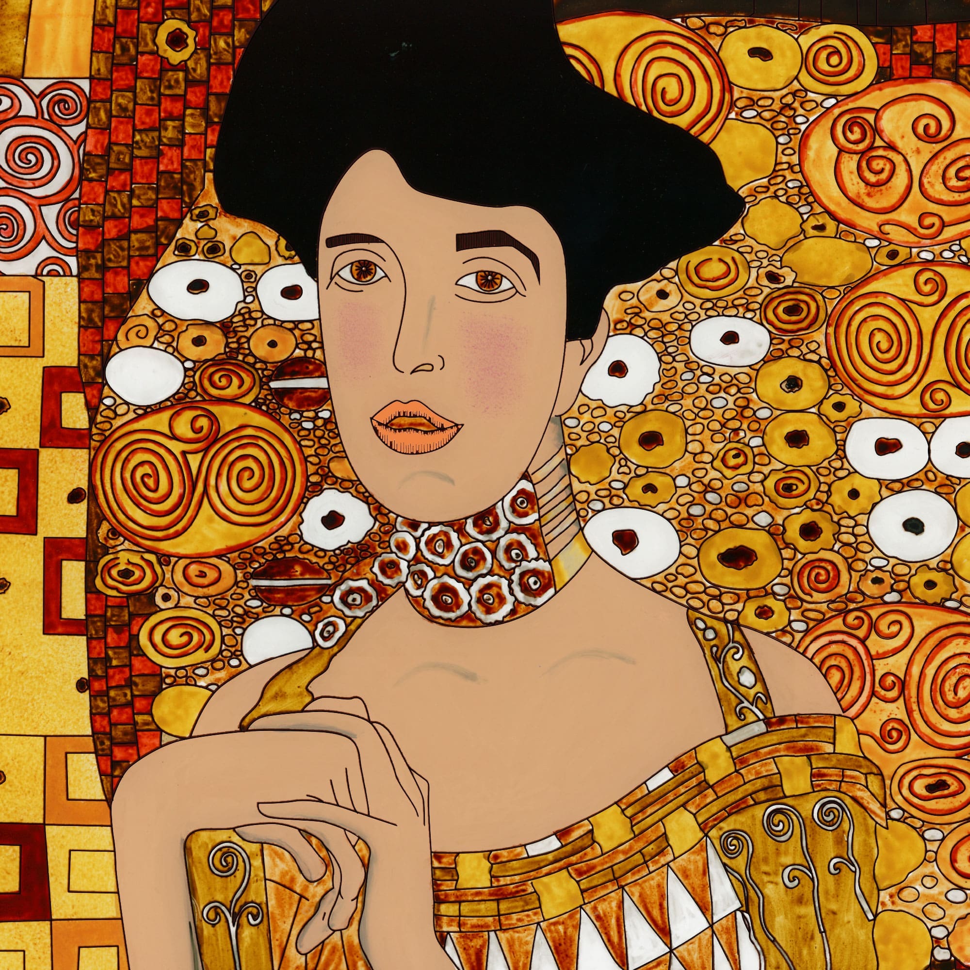 KLB Klimt Adele Boch