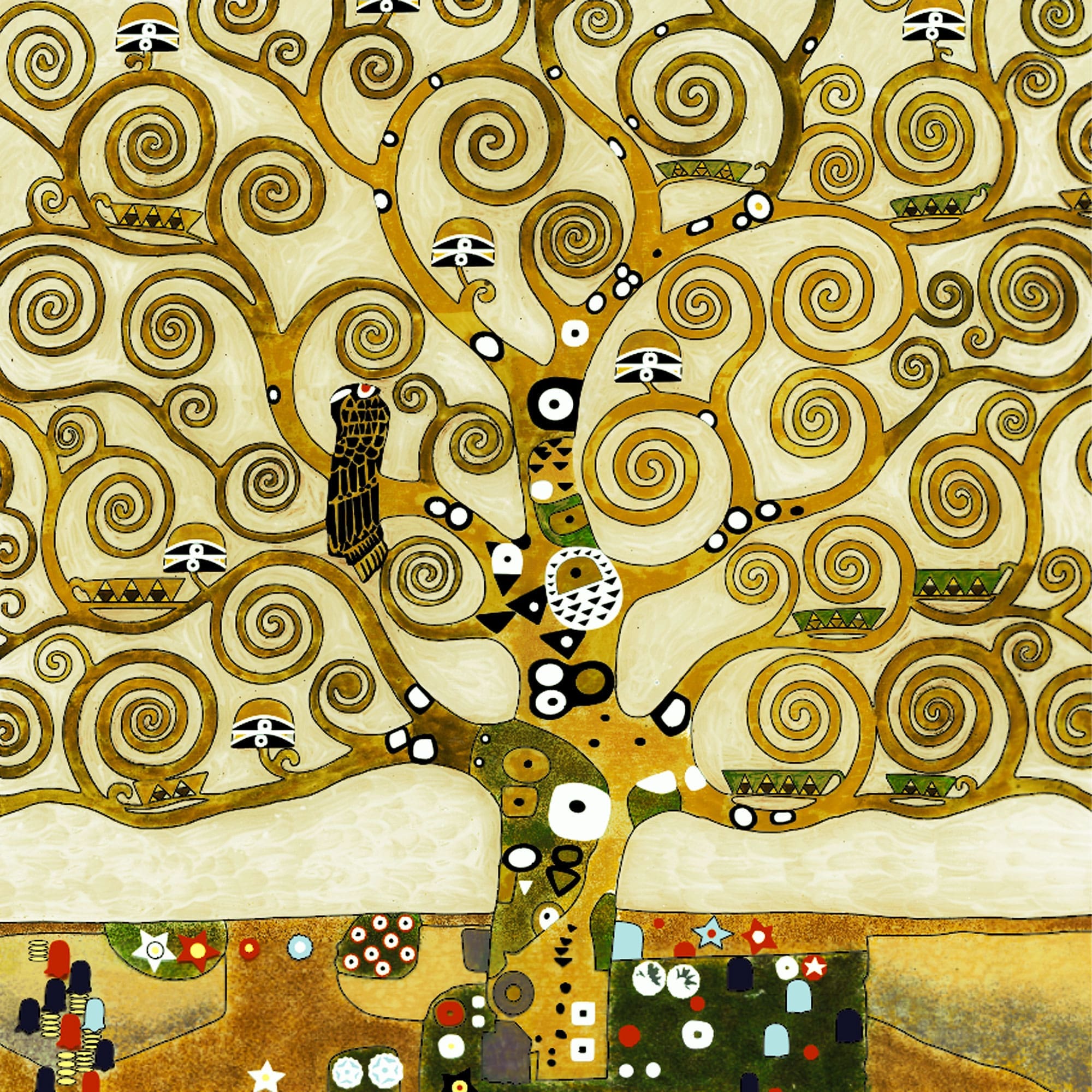 KLE Klimt Tree of life
