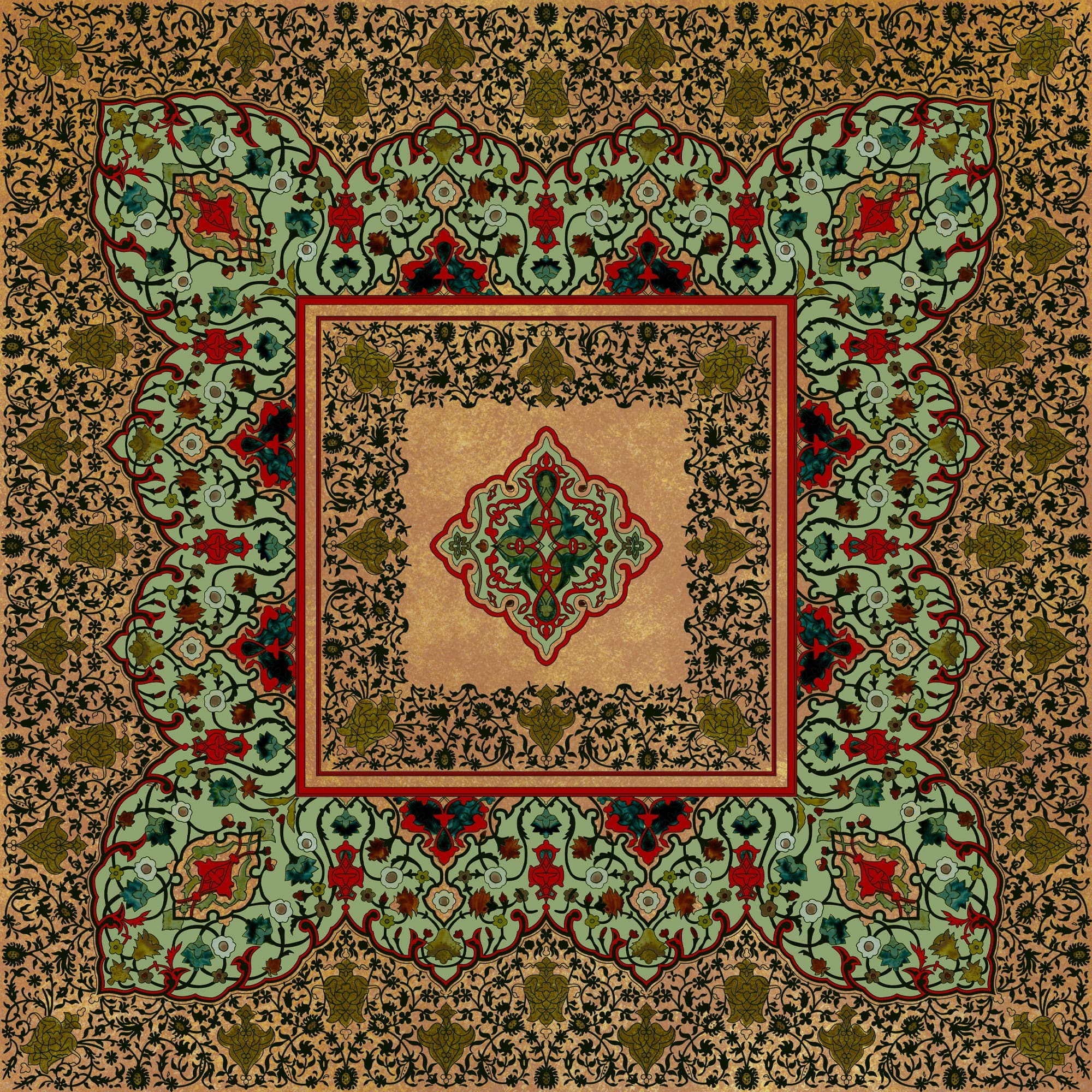 QOM Persian miniatures